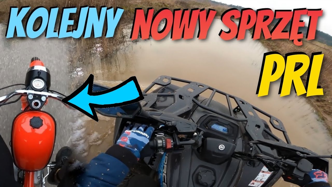 Nowy sprzęt prosto z PRL - Docieranie CF MOTO 520L - Zrobione ??/100 km - Lekkie topienie i podjazdy