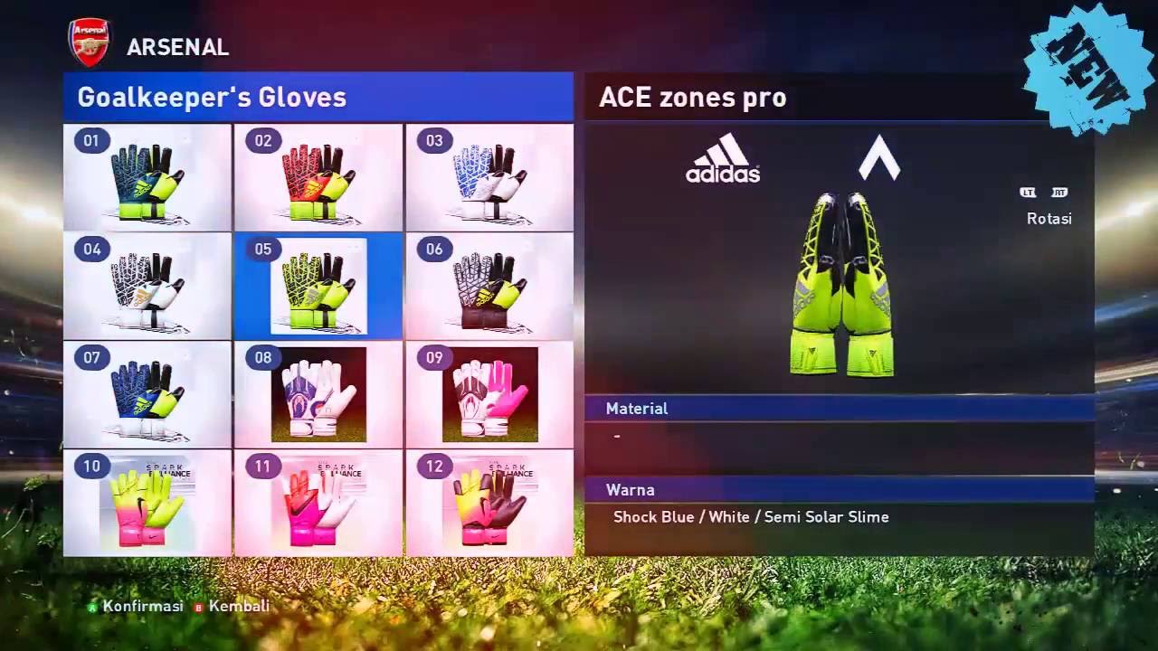BOOTS AND GLOVES PACK REVIEW PES 2016
