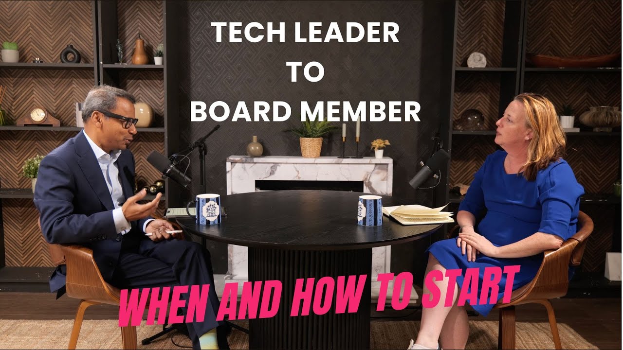 Nadine Thomson - Tech Leader to Board Member: When and How to Start | The CIO Diary