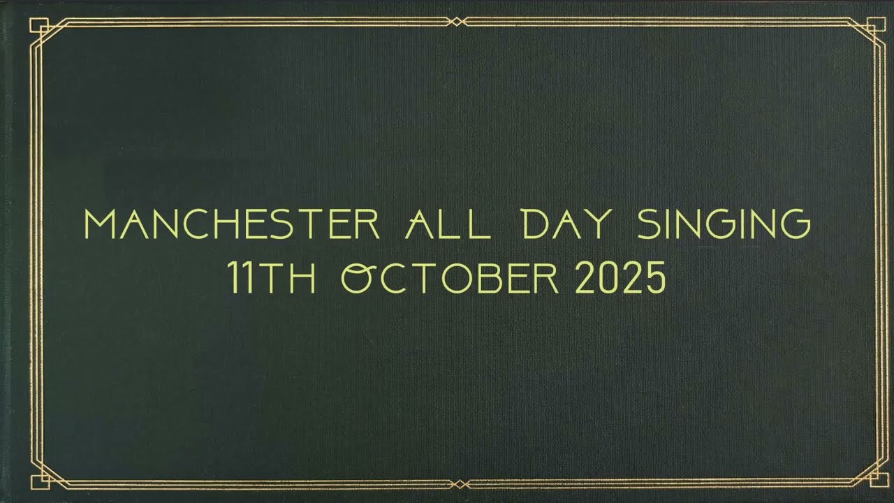 457 Wayfaring Stranger - Manchester All Day 2025 - Sacred Harp Video