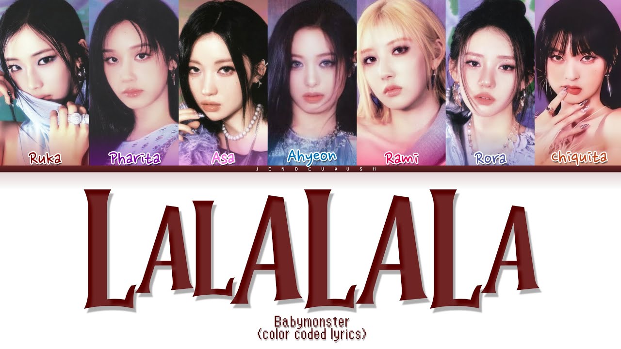 (AI ORIGINAL) BABYMONSTER - 'LALALALA'  | COLOR CODED LYRICS