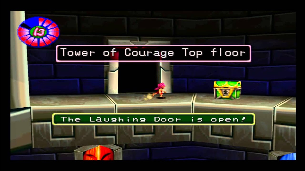 [Tomba! 2] Tower of Courage Location