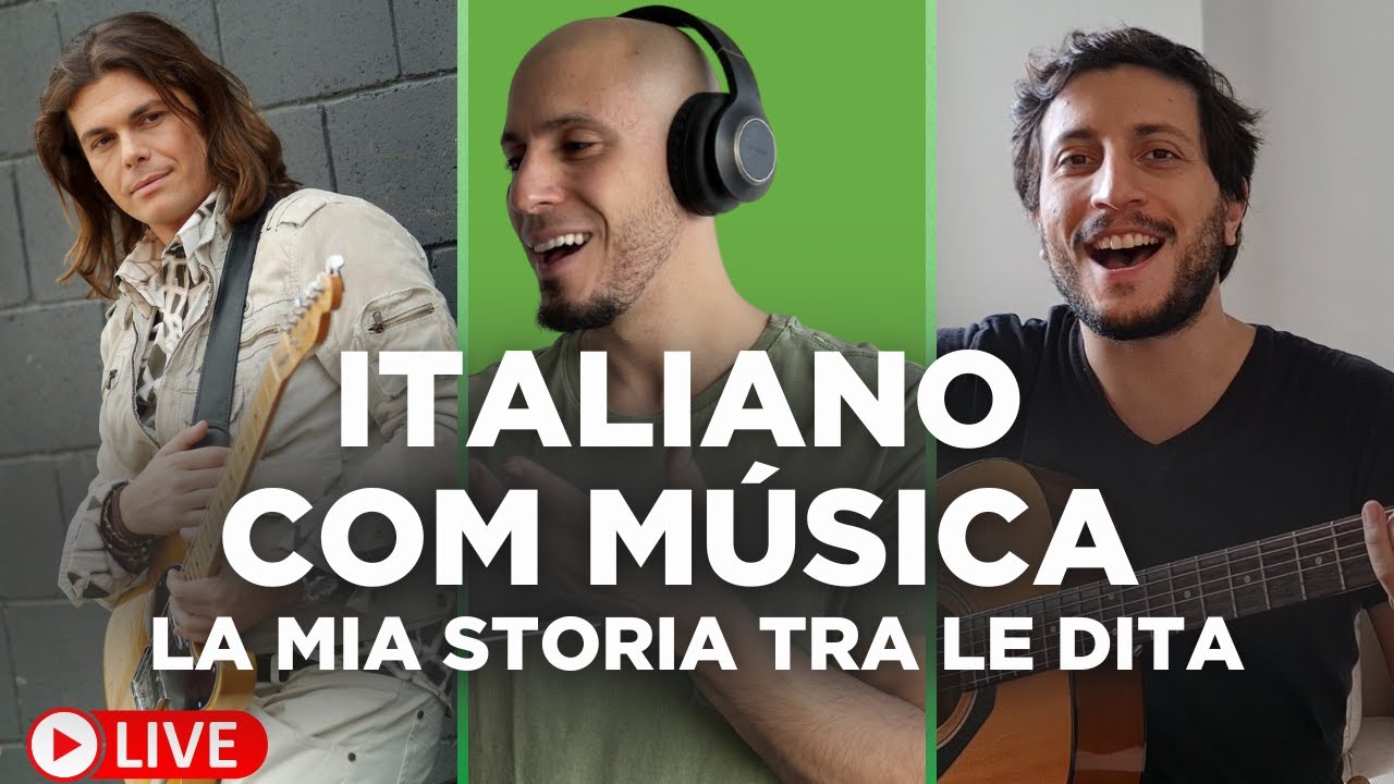 Aula de italiano com Música | la mia storia tra le dita | Gianluca Grignani