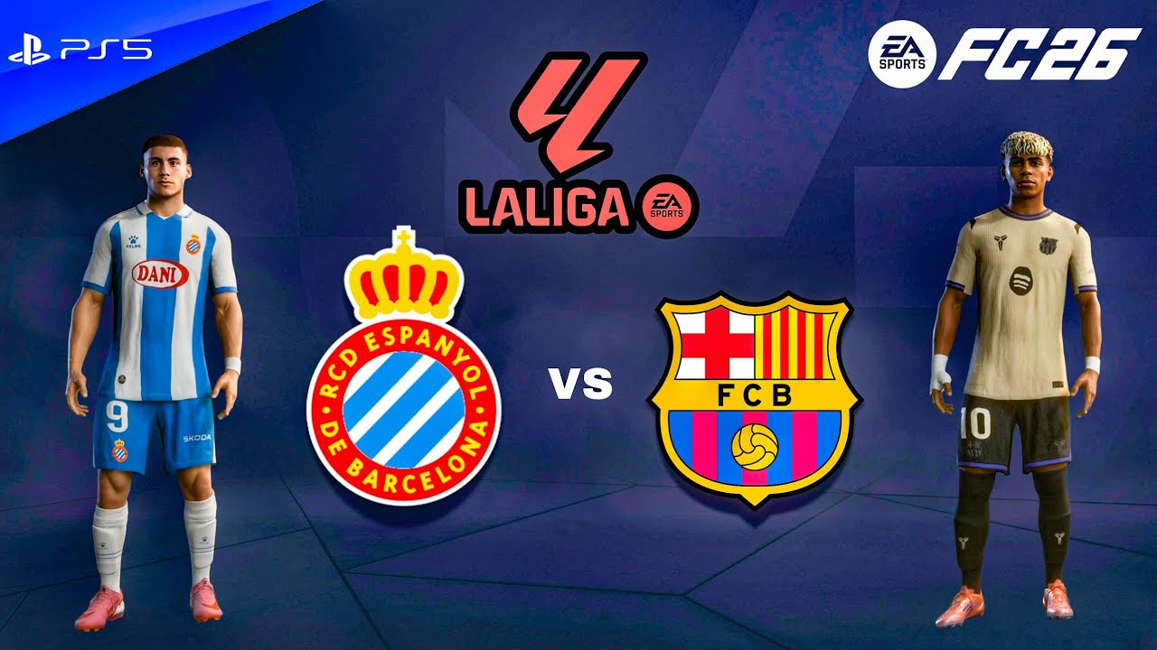 FC 26 - Espanyol vs Barcelona | La Liga 25/26 Full Match [PS5™]