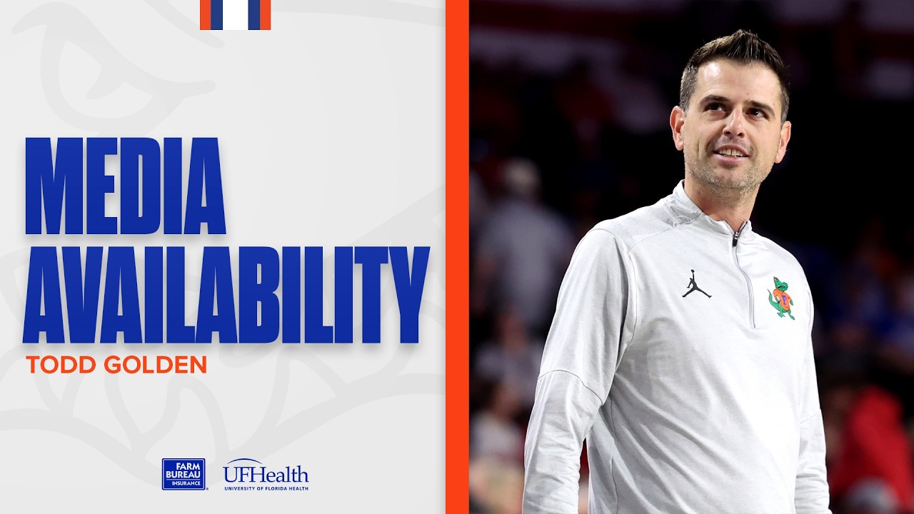 Florida Men's Basketball | Head Coach Todd Golden Media Availability | Kentucky
