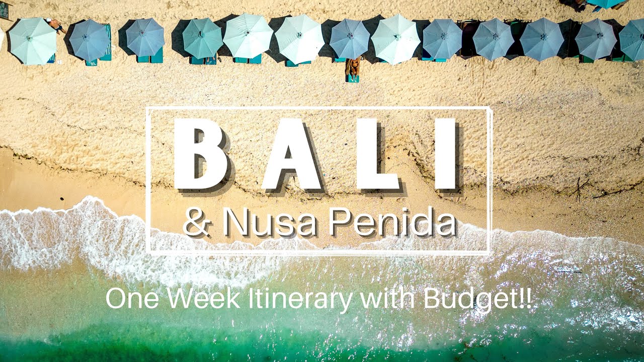 BALI IN FEBRUARY Best ONE WEEK IN BALI travel vlog (Things to do, BUDGET, 7 Day Bali Itinerary)