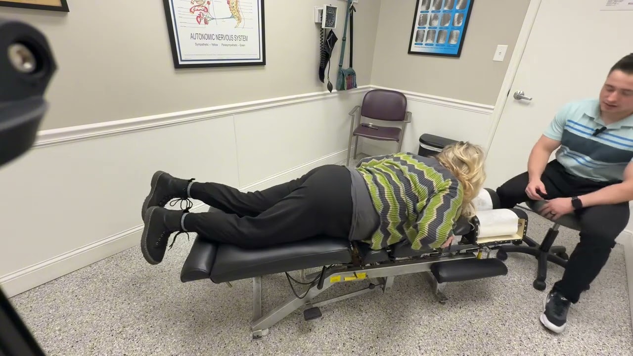 She could barely walk her first visit | full chiropractic treatment with Dr. Haislop