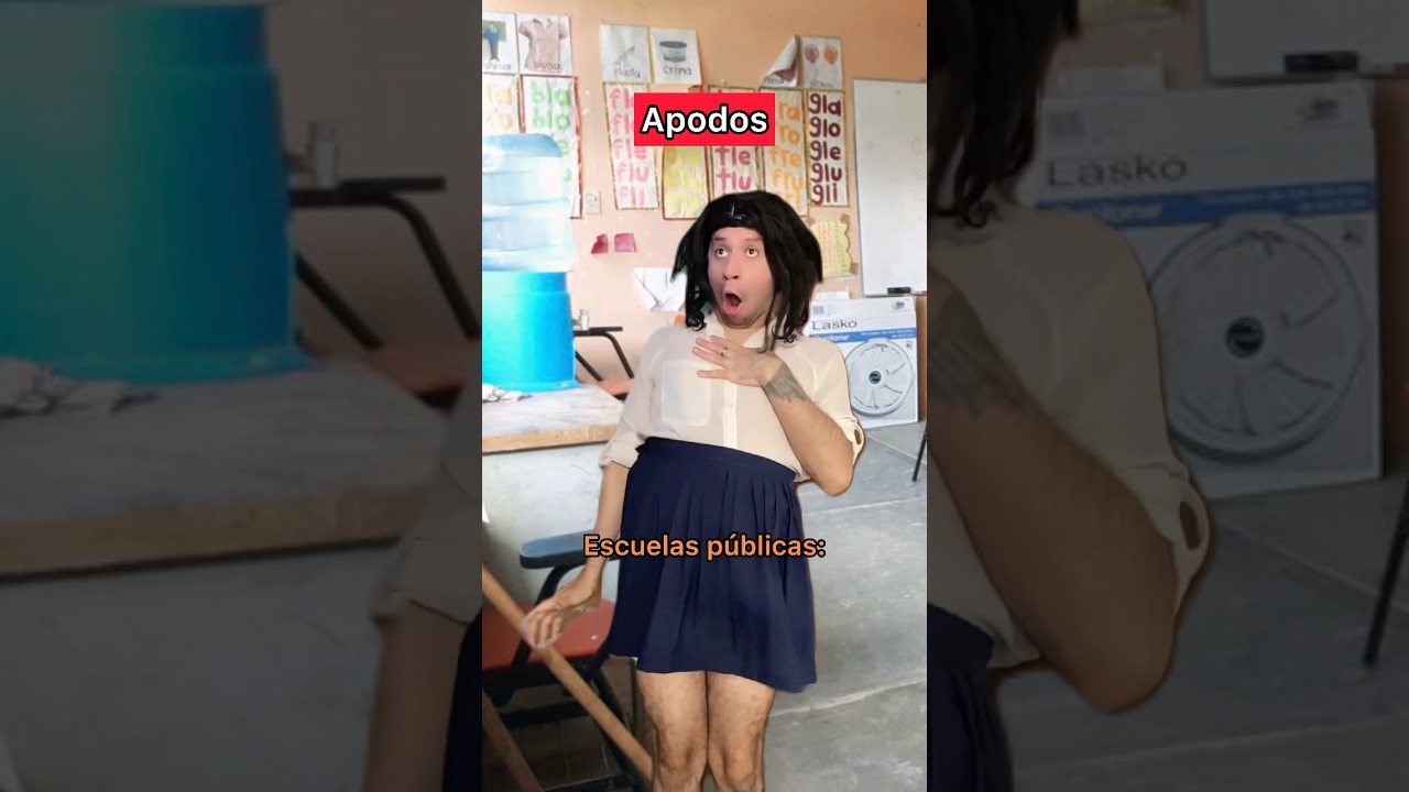 Apodos en Escuelas privadas vs Escuelas p&uacute;blicas.