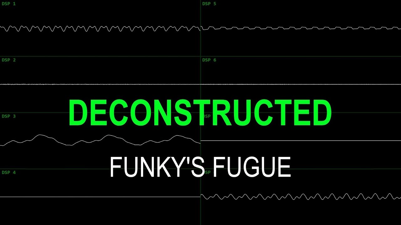 Donkey Kong Country - Funky's Fugue ~ Deconstructed Oscilloscope