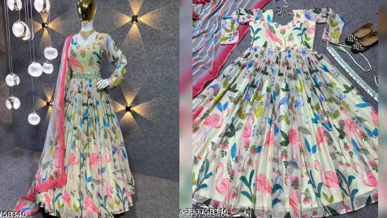Meesho Gowns Under Budget |  Meesho Dress Collections #meeshohaul #meesho #gown