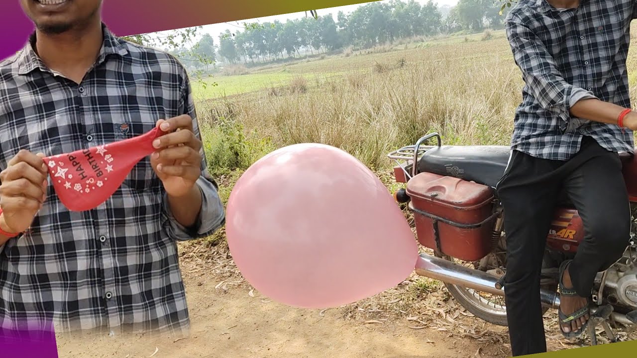 Bike silencer sea balloon fukna