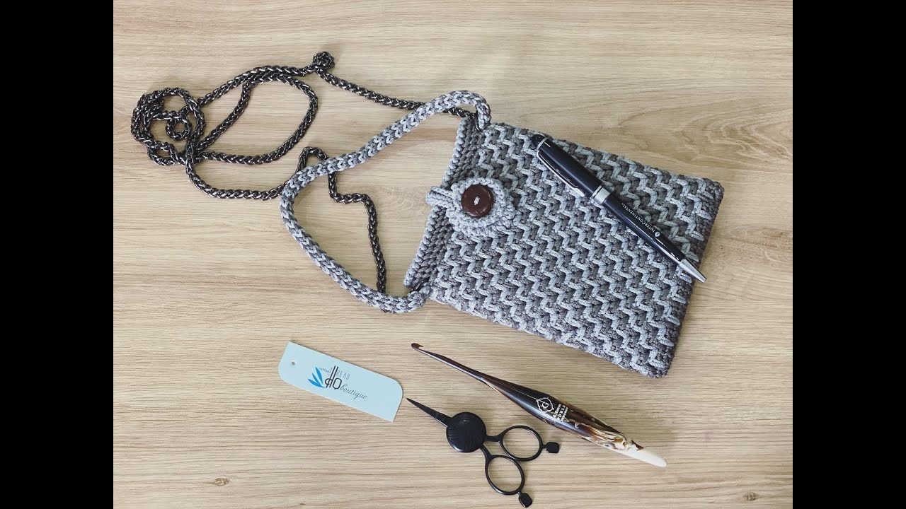 #79. CROCHET SHOULDER BAG