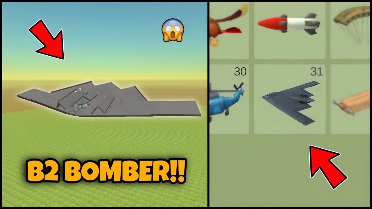 😱 NEW PLANE B2 BOMBER IN CHICKEN GUN NEW UPDATE!!
