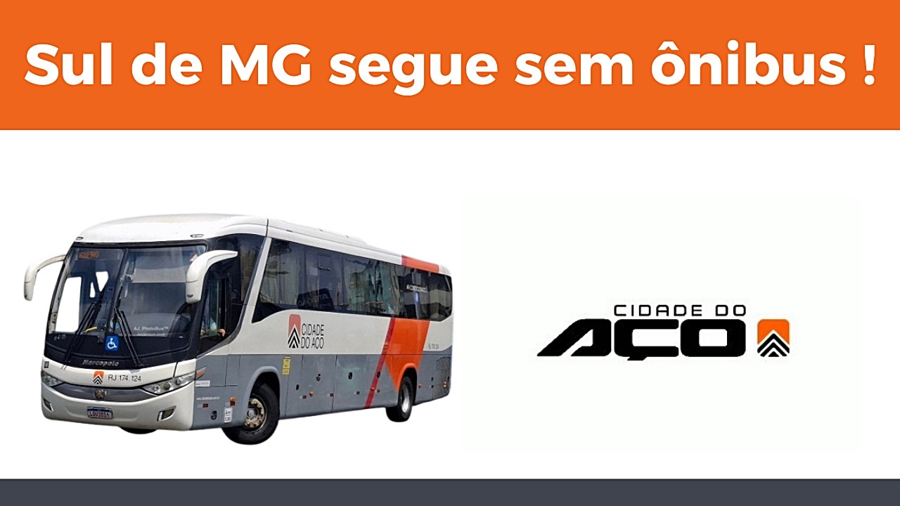 Sul de MG segue sem ônibus !!!