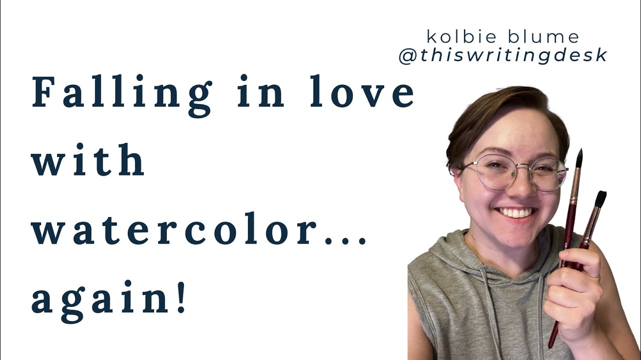 Fall in love with creativity again! | 10 minutes of beginner watercolor practice