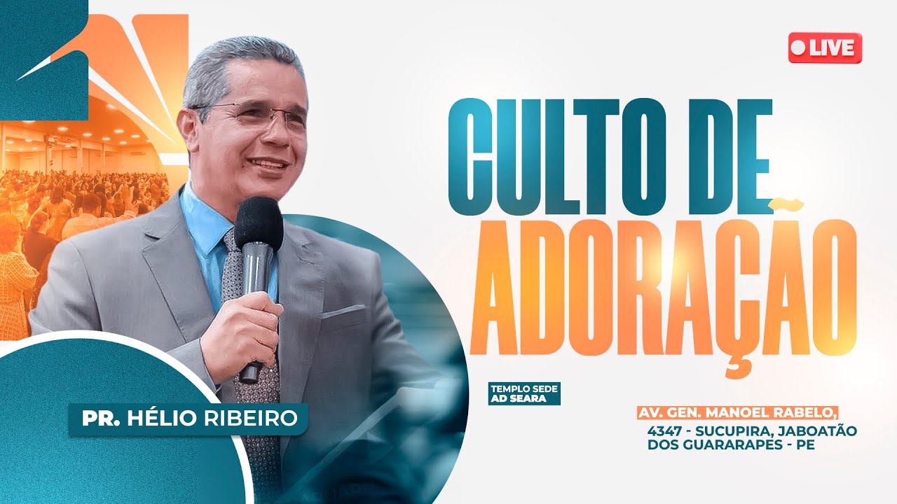 EV. UBIRACY SILVA - CULTO DE ADORAÇÃO | 20/07/2025