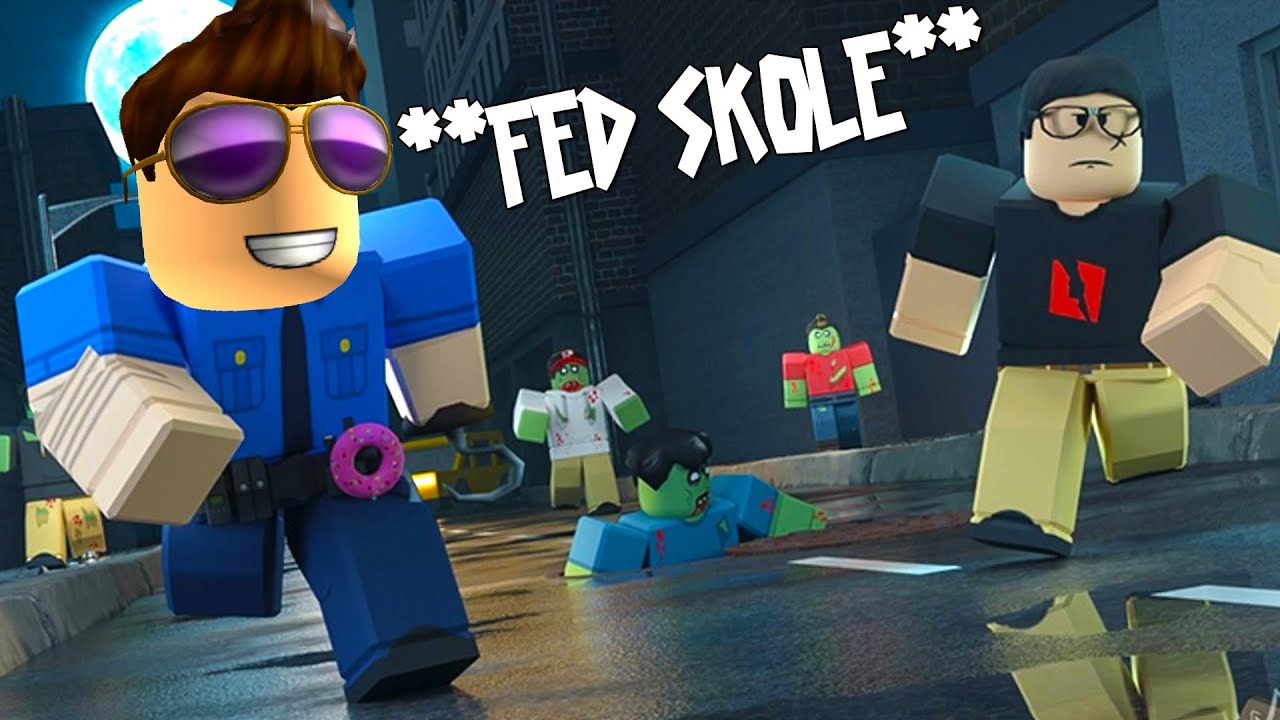 Den VÆRSTE DAG i Skolen (med zombier)! - Roblox Field Trip Z Dansk