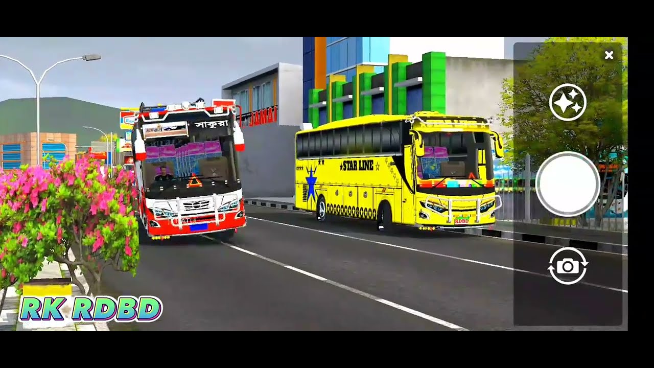 Star line vs Himaloy vs Sakura (হিমালয় বলে আসো খেলবো 🐸🤌)#gameplay #maleo #busgamesimulator