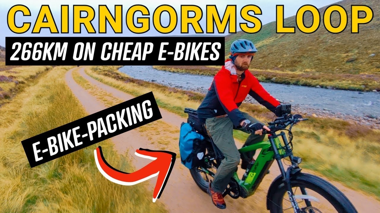 Доводим до предела возможности бюджетных электровелосипедов — Cairngorms Loop | EP3