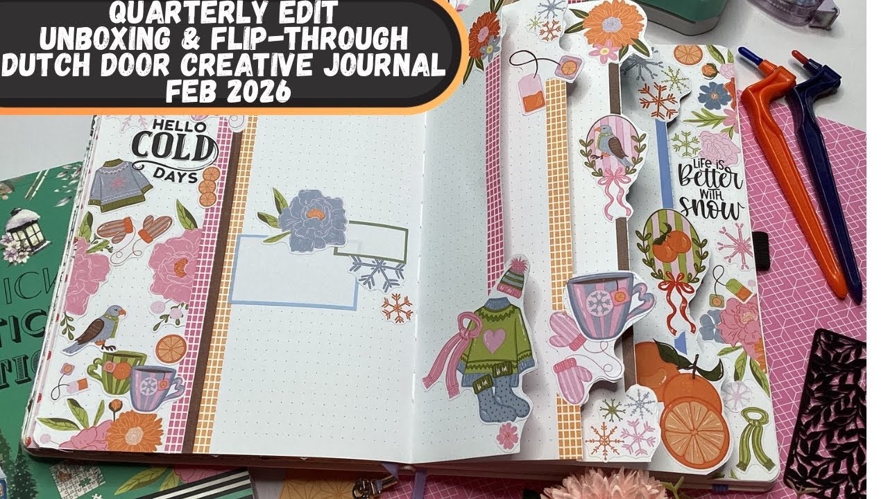 New LLP Release Quarterly Edit Unboxing, Flip-through ✨ Dutch doors & Waterfall Tabs Feb 2026