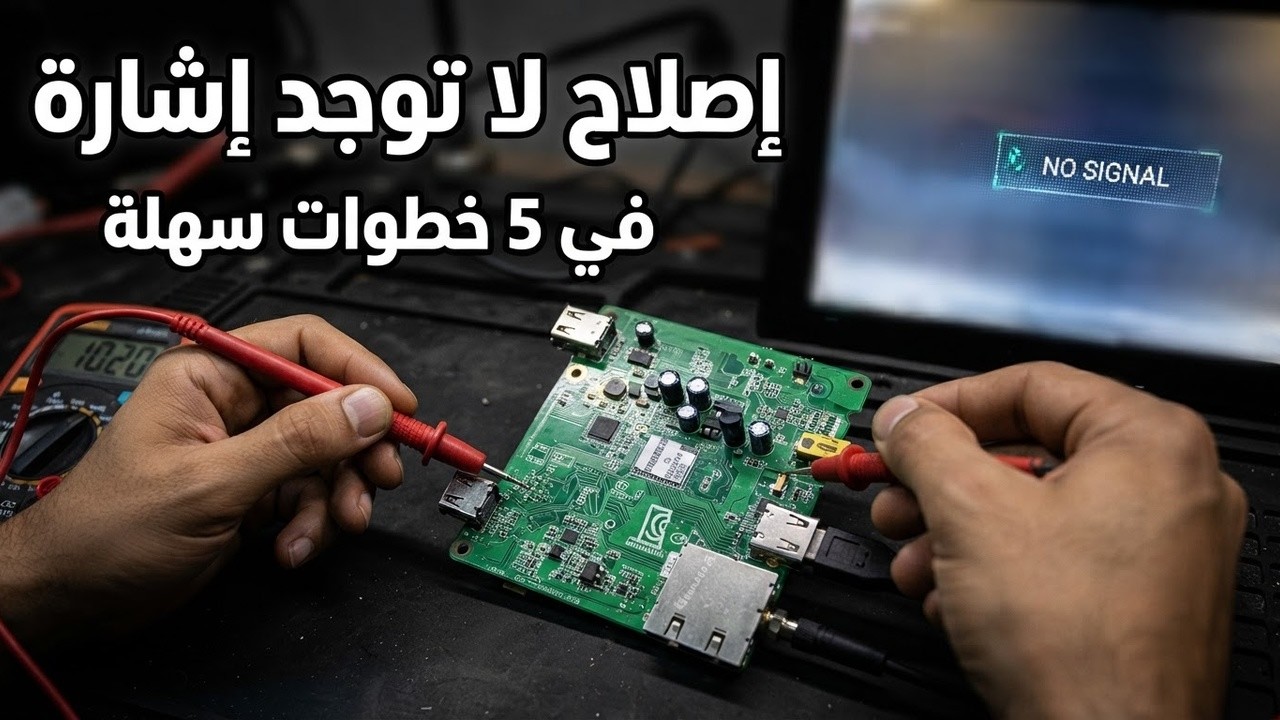 حل مشكلة لا توجد اشارة-Solve a problem no signal