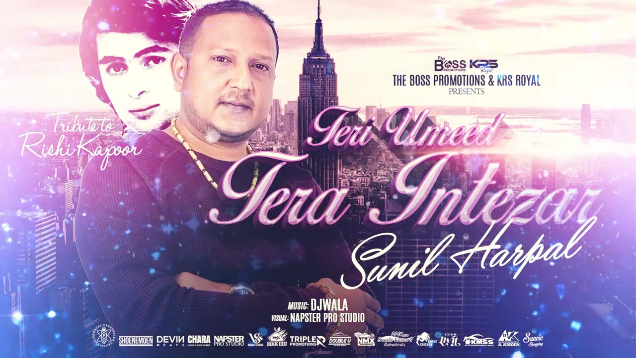 TERI UMEED TERA INTEZAR || SUNIL HARPAL || TRIBUTE TO RISHI KAPOOR || DEEWANA || PROD. BY DJWALA