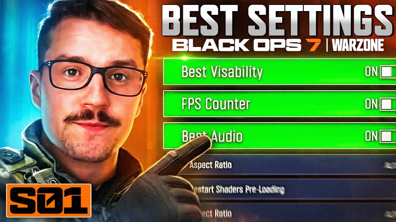 ЛУЧШИЕ НАСТРОЙКИ BLACK OPS 7 (настройки контроллера, графики и звука BO7)