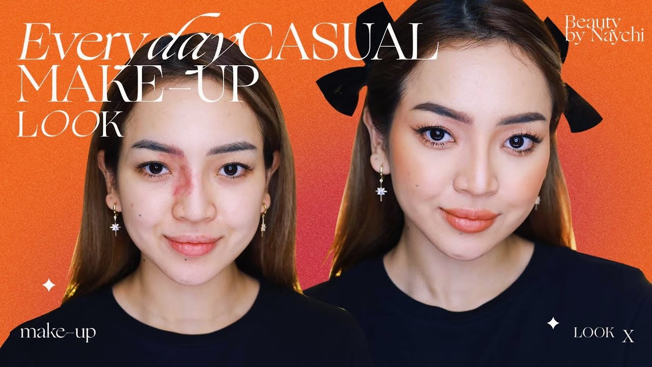Updated Everyday Makeup Tutorial နေ့စဉ် ထသွားထလာ မိတ်ကပ်လိမ်းနည်း