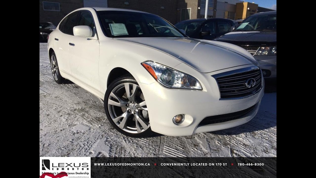 Used White 2013 Infiniti M37 AWD Sport Review | Sherwood Park Alberta