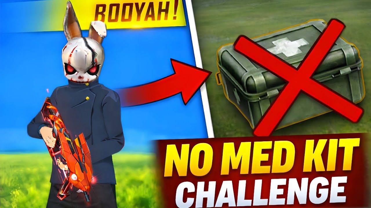 NO MEDKIT CHALLENGE 😱 | একটাও Heal ছাড়া শেষ পর্যন্ত! BOOYAH হলো? | Free Fire Bangla
