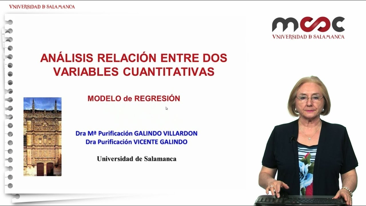 Análisis de relación entre dos variables cuantitativas: Coeficiente de regresión. Módulo 3