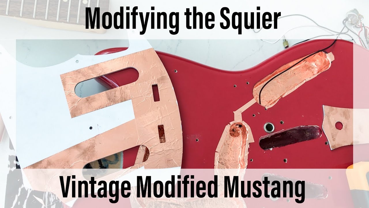 Modifying the Squier VM Mustang | Part 4: Shielding