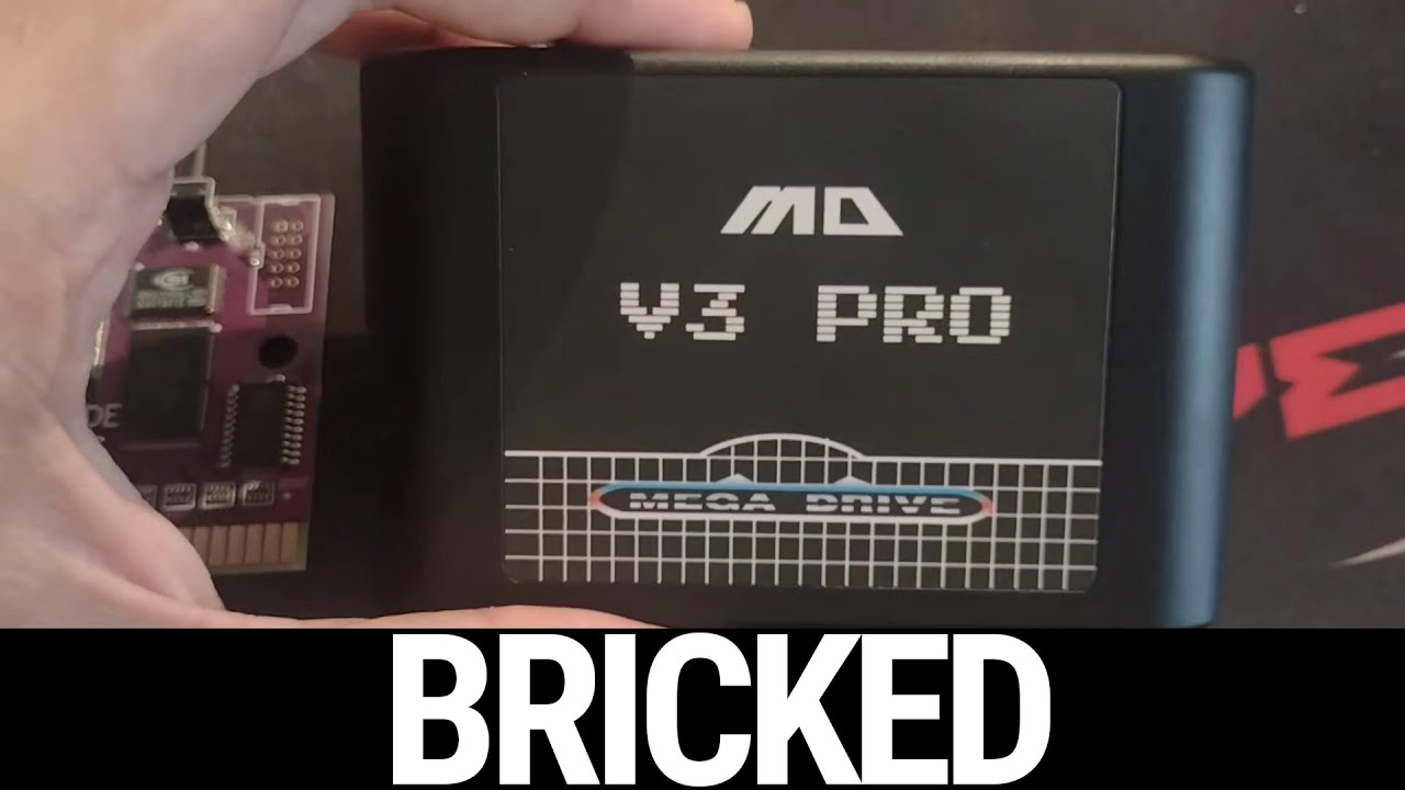 Sega Mega Drive Everdrive Bricked