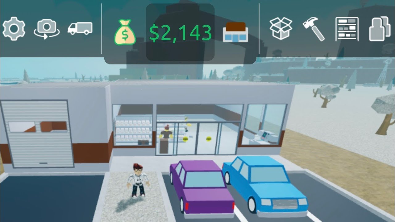 Episode 1 of becoming a millionaire off only bread in retail tycoon 2