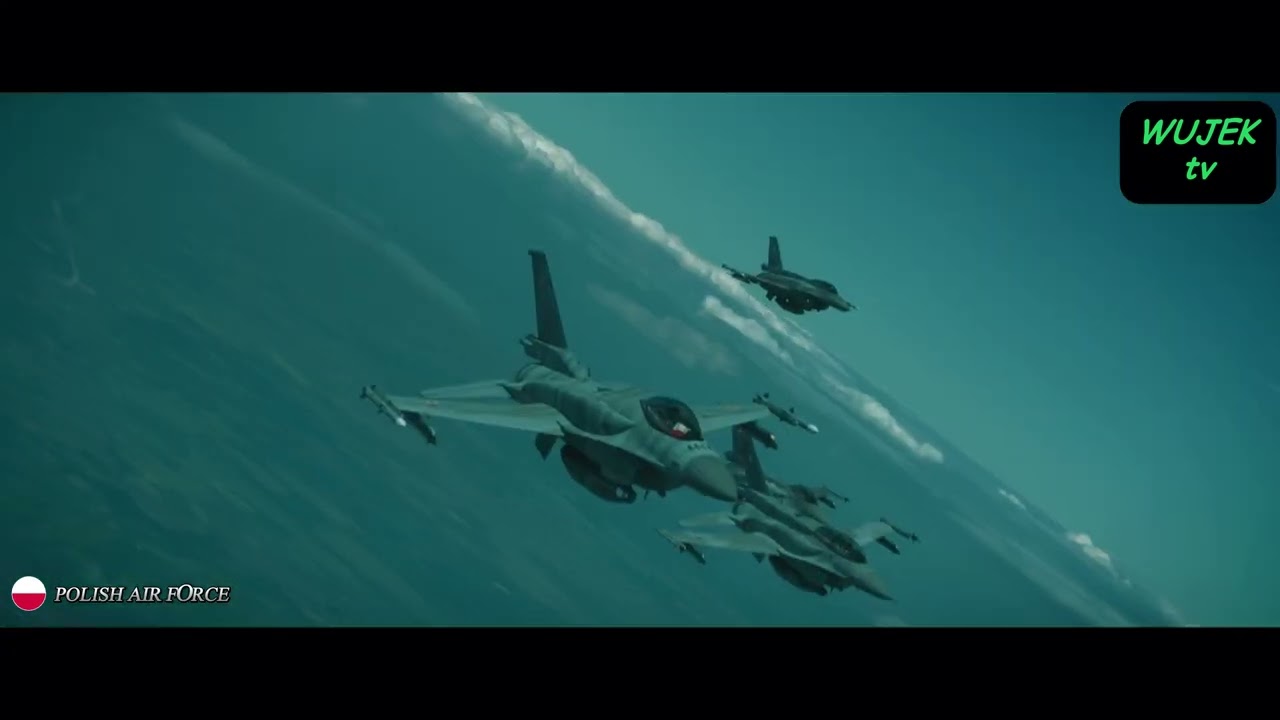 Polish Air Force F16 (scooter -hyper hyper remix 2025)