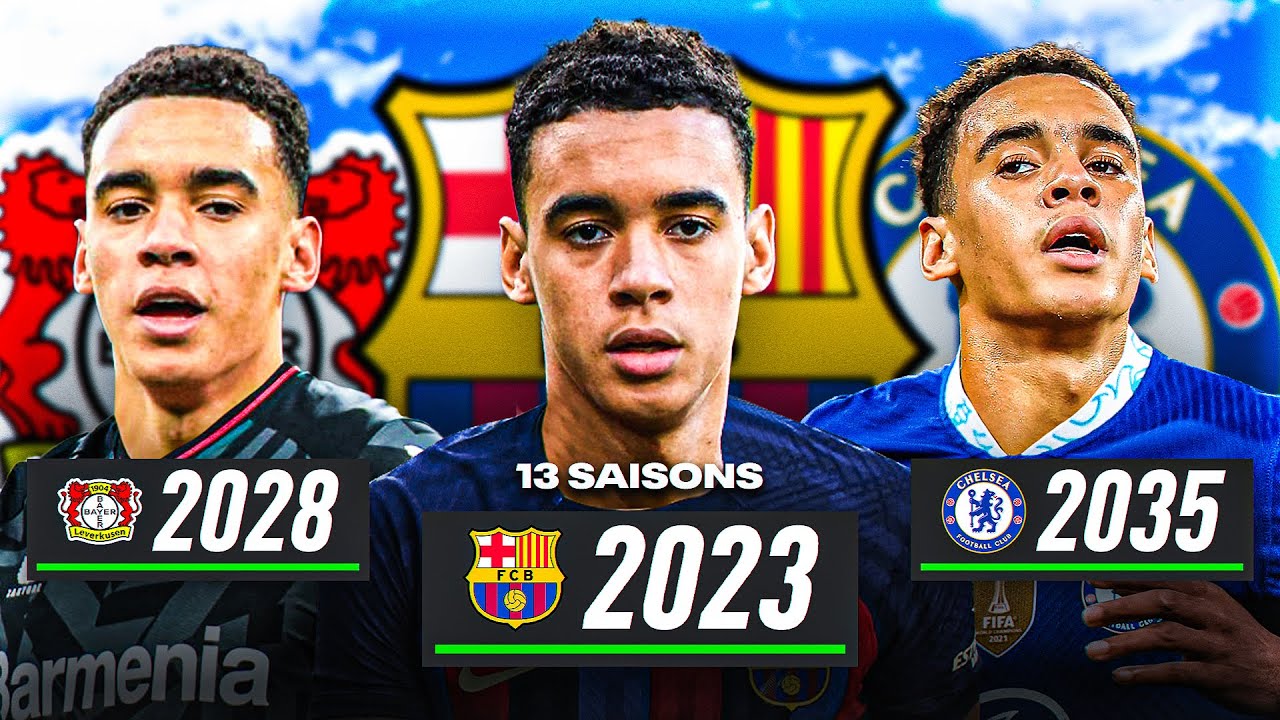 13 JAHRE Karriere Simulation mit JAMAL MUSIALA!! 😱🌟 FIFA 23