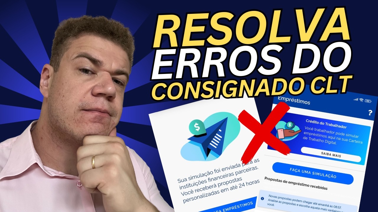 CONSIGNADO CLT: ERRO NO VÍNCULO DE TRABALHO? RESOLVA AGORA E LIBERE O EMPRÉSTIMO DO TRABALHADOR