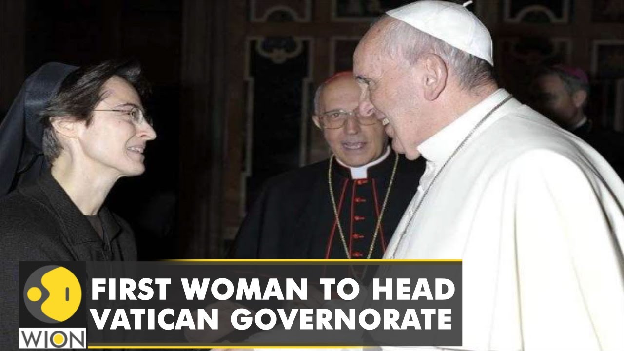Pope appoints first woman to serve as secretary-general of Vatican City | Sister Raffaella Petrini