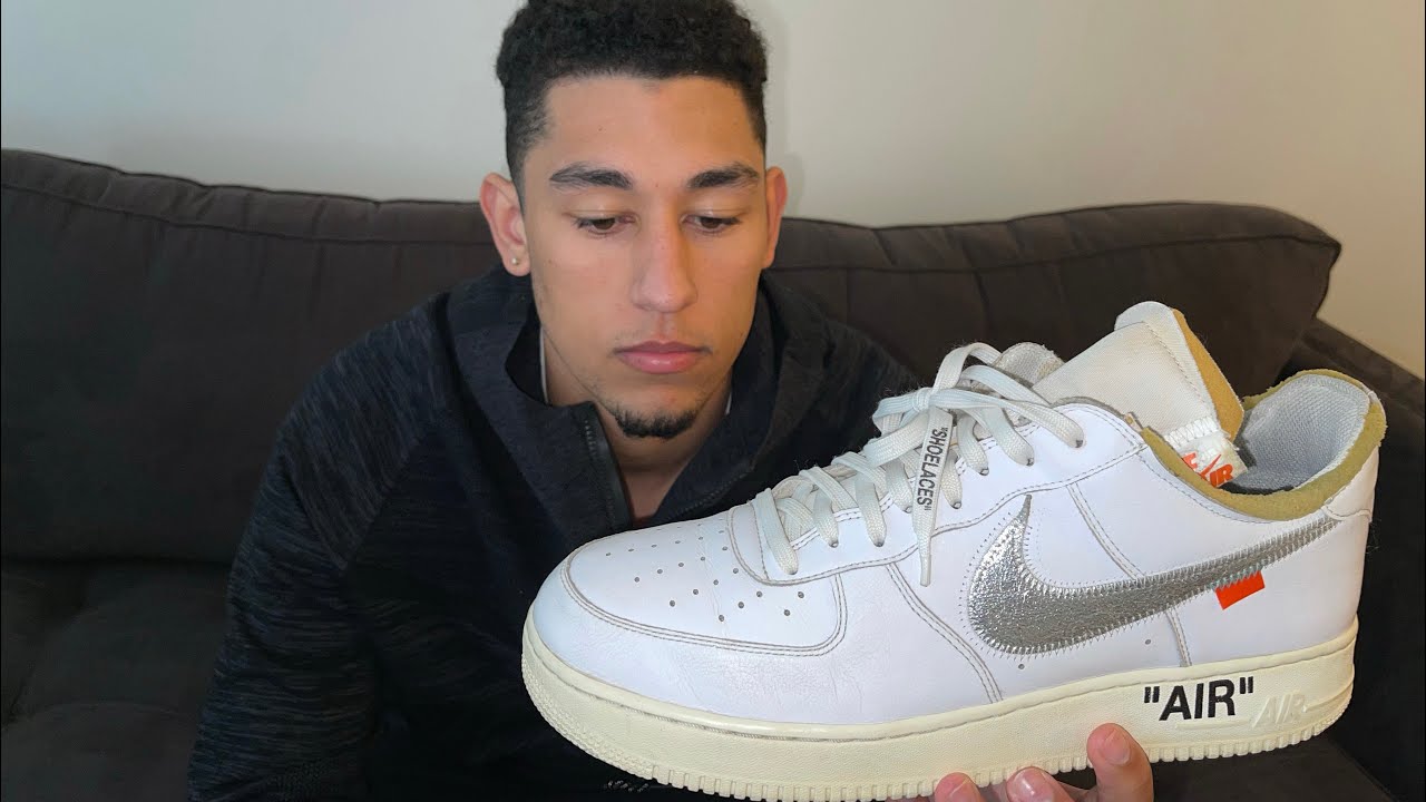 CLEANING/ REMOVING CREASES $6000 BEATERS? Nike Air Force 1 07' OFF WHITE x ComplexCon EXCLUSIVE