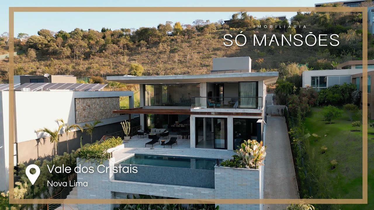 VALE DOS CRISTAIS - CASA À VENDA EM NOVA LIMA | MG - EXCLUSIVIDADE SÓ MANSÕES