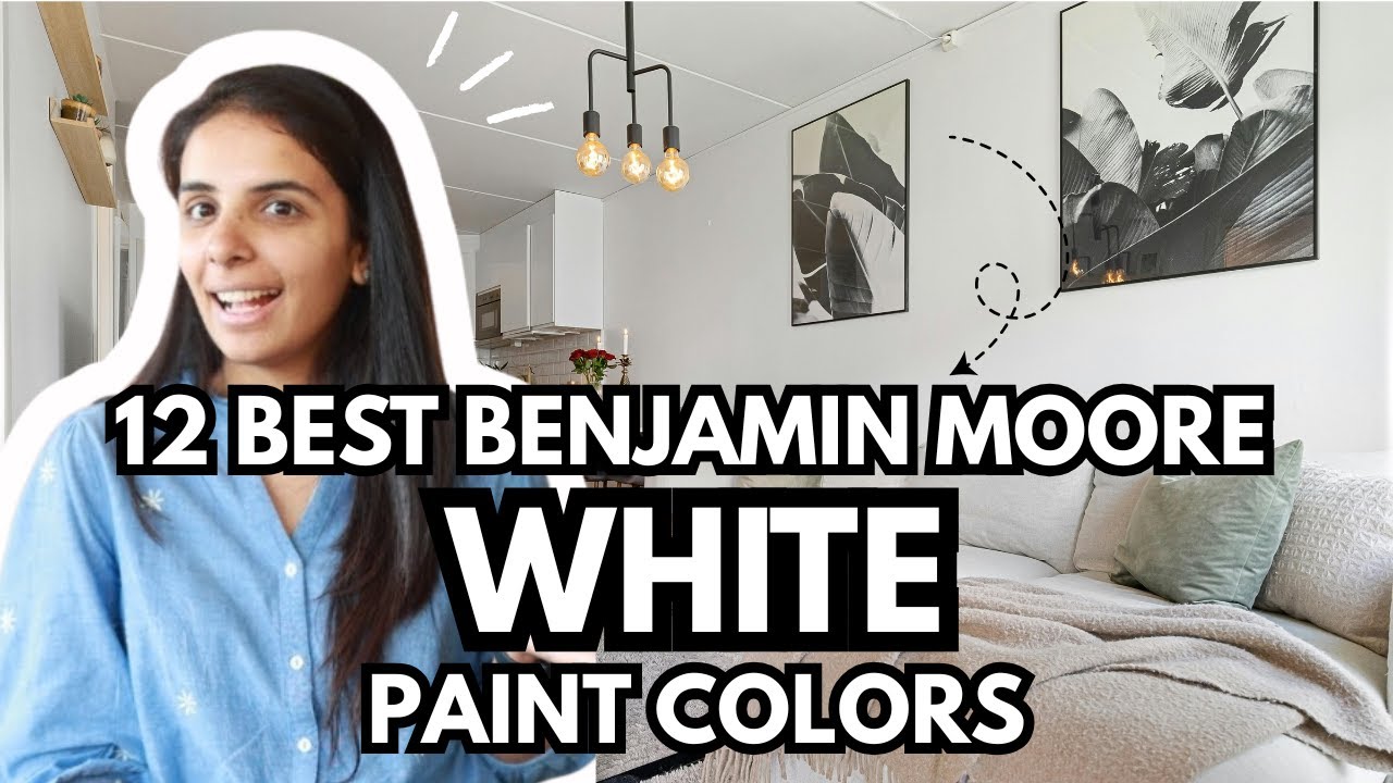 12 BEST Benjamin Moore WHITE Paint Colors