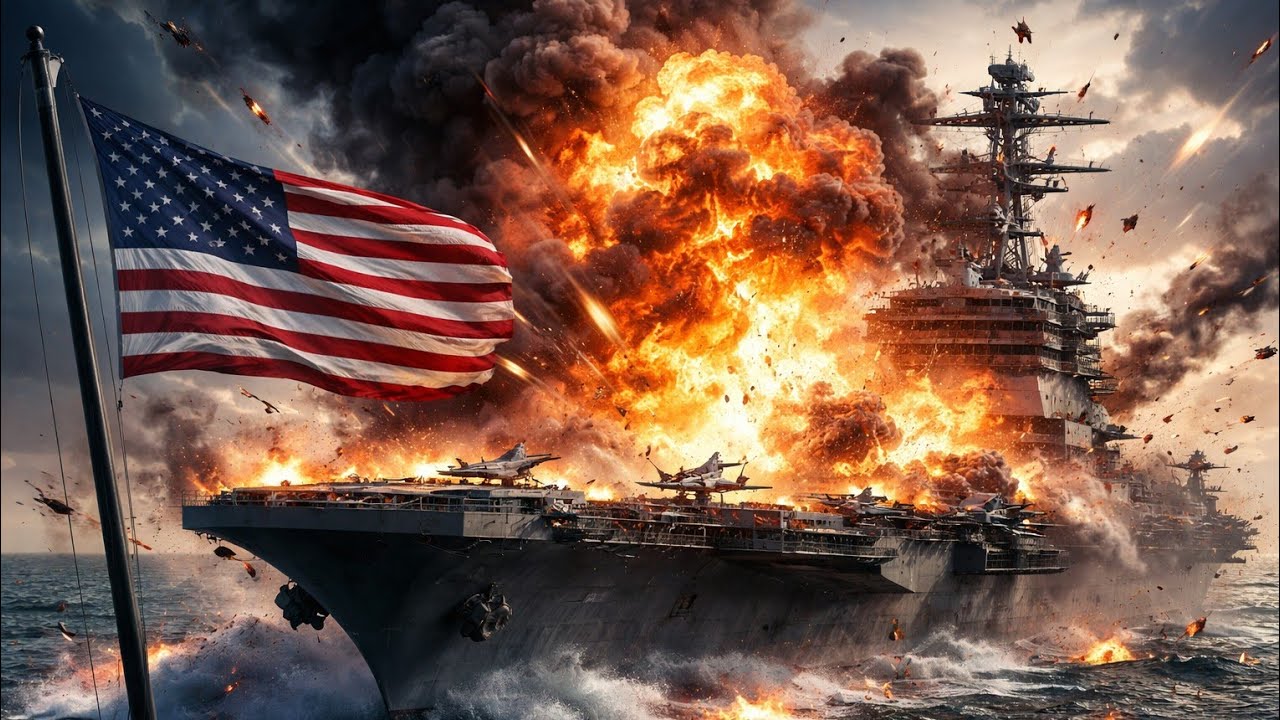 RNvids is live!🔴Naval Showdown: US and Iran Flex Power at Sea