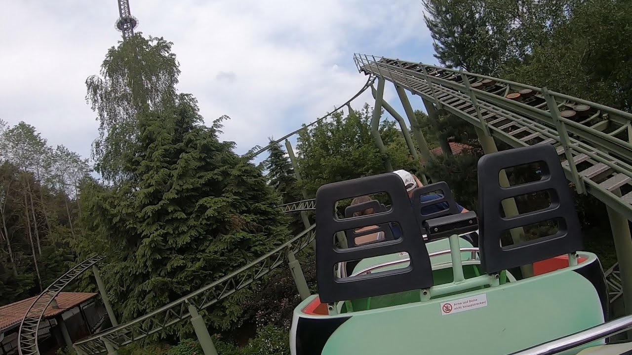 Raupenachterbahn Onride Bayern Park 2023