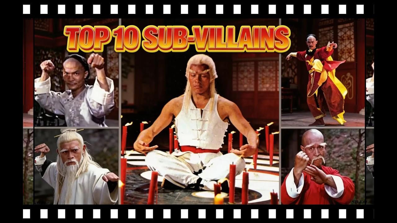 ТОП-10 второстепенных злодеев💥в кино кунг-фу📽️🎞️@ShawBrosClips @OldFightingCinema @digitalholly