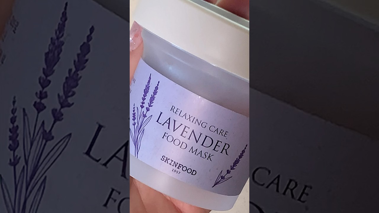 SKINFOOD FOOD MASK LAVENDER #skinfood #kbeauty #oliveyoungglobal #yesstyle #yesstyleinfluencers