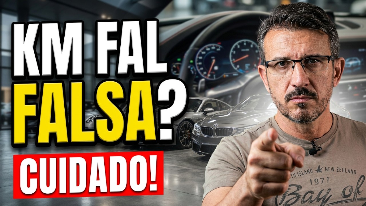 Comprou um carro usado ser&aacute; que a KM e verdadeira ?