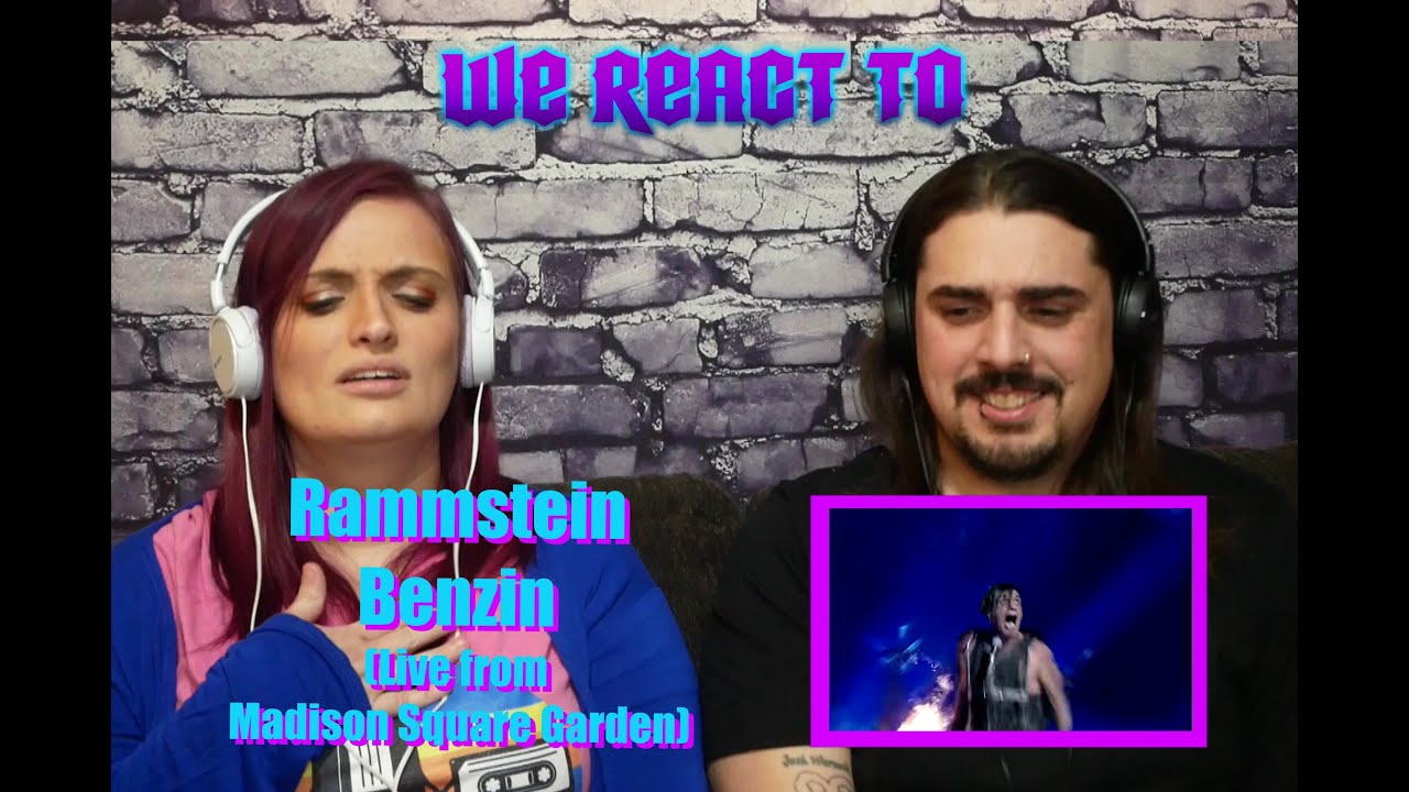 Rammstein - Benzin (Live from Madison Square Garden) First Time Couples React