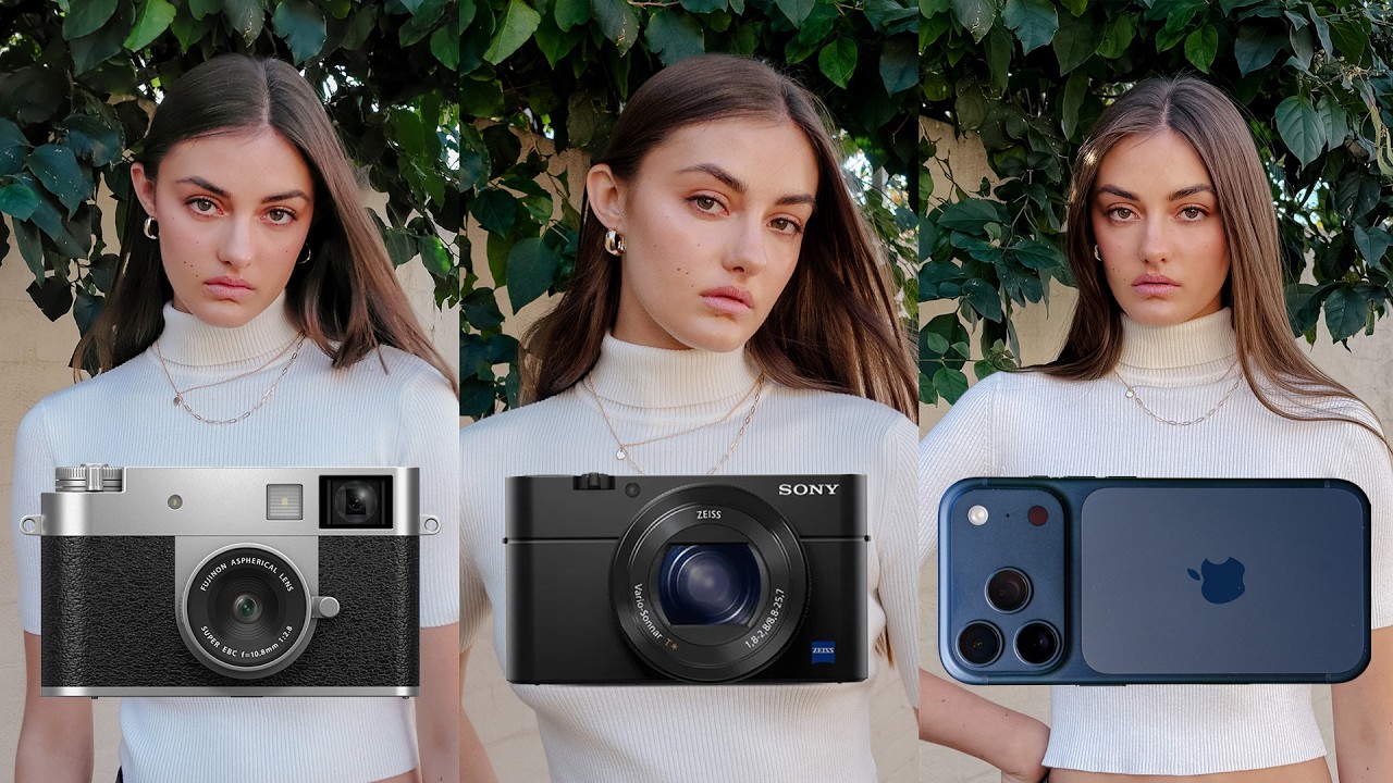 The BEST Every Day Camera: Fujifilm X-Half vs Sony RX100IV vs iPhone