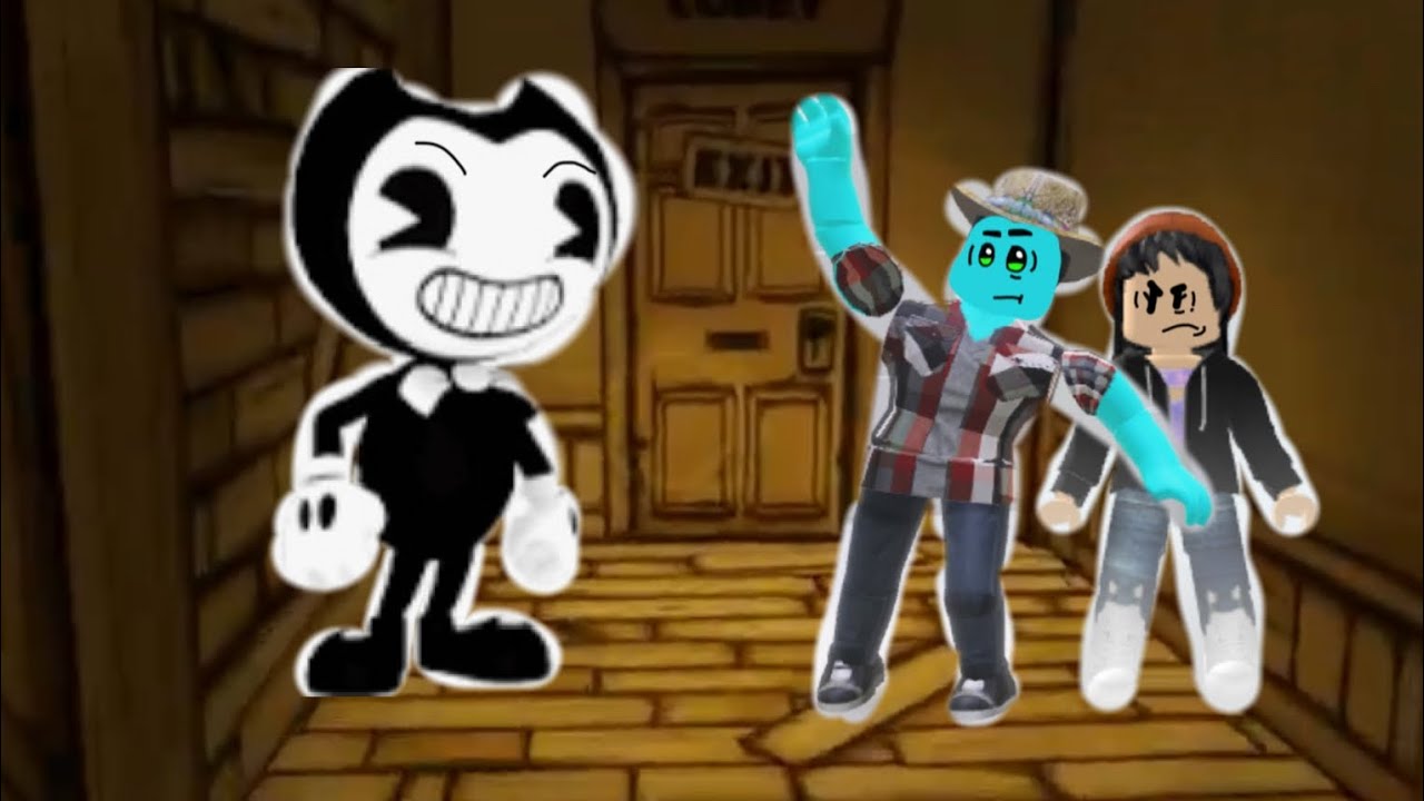 Playing bendy and the ink machine (chapter 1 moving pictures)