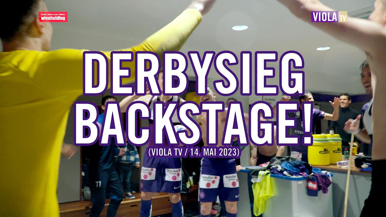Derbysieg Backstage: Austria Wien - SK Rapid 3:1 (05/2023) #faklive #Veilchen